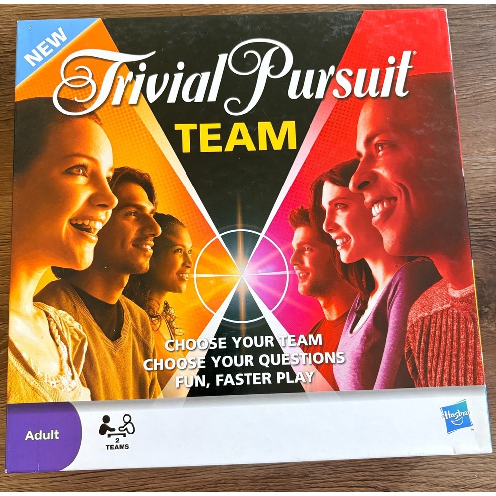 Trivial Pursuit Team‎ Edition Game By Hasbro 2009